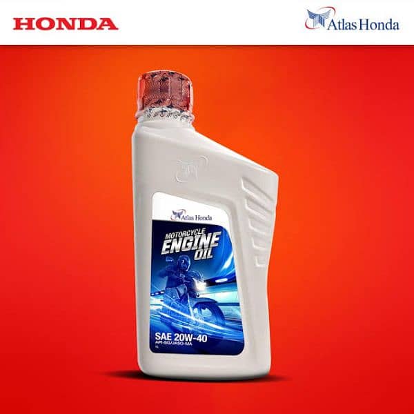 Atlas Honda Genuine Engine Oil CD70 Pridor CG125 CB150F 2