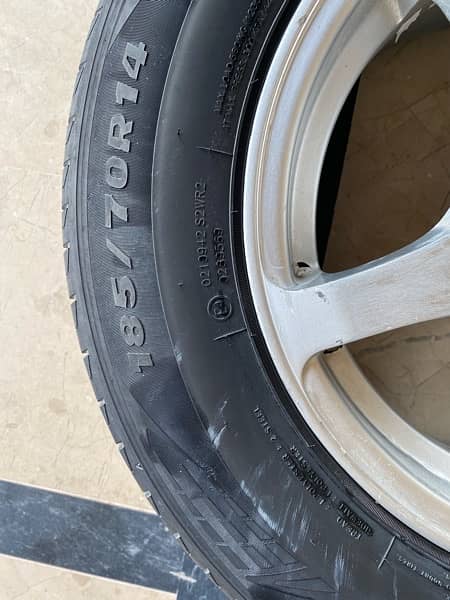 Rim and tyres 5