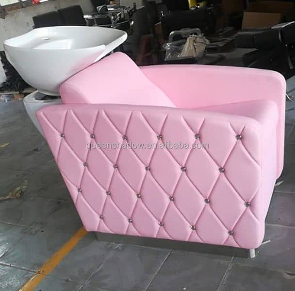 Saloon chairs | Beauty parlor chairs | shampoo unit | pedicure | 10