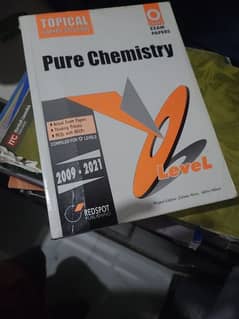 Redspot chemistry solved topical pastpaper book for sale