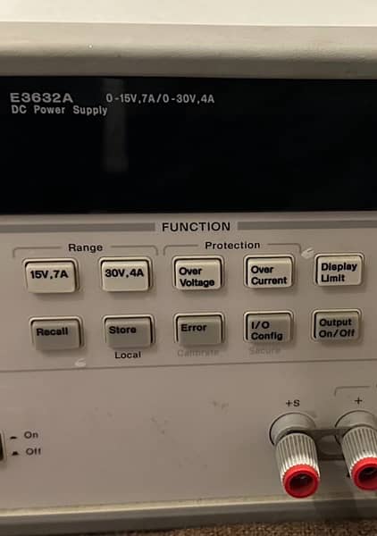 AGILENT E3632A DC POWER SUPPLY 1