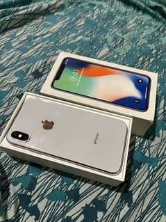 iphone X 256gb pta approved with box