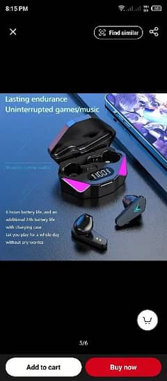 x15 gaming earbuds