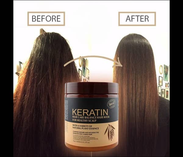 Keratin Hair Mask Treatment: Restore, Strengthen, and Shine - 500 ml 1