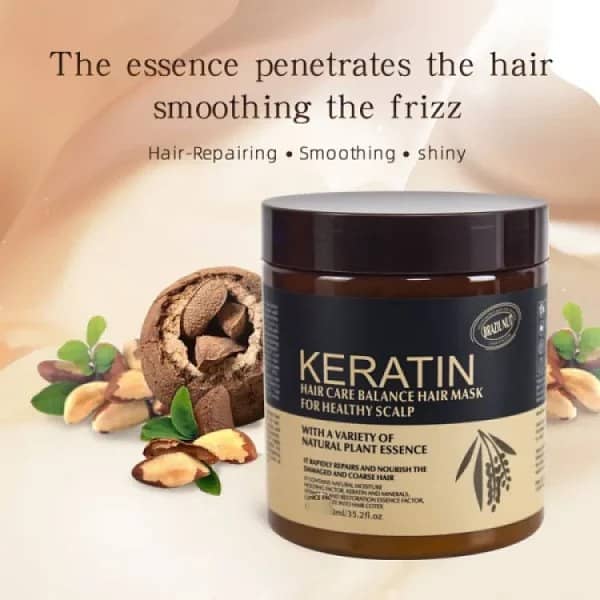 Keratin Hair Mask Treatment: Restore, Strengthen, and Shine - 500 ml 2