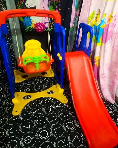 portable slide with swing 2 in 1 unit 2