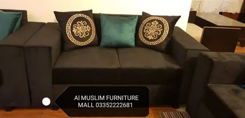 AL MUSLIM FURNITURE MALL OFFERS BUMPER SALE ON 5 SEATER SOFA 34999 2