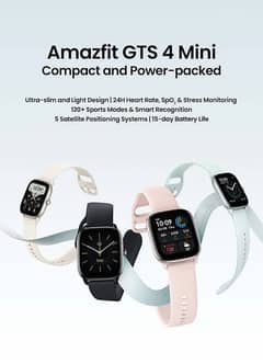 Amazfit GTS 4 mini smart watch