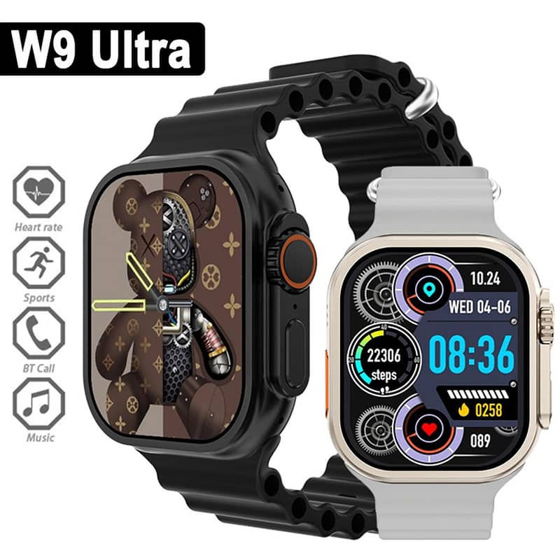 W9 Ultra Big 2.19 smart Watch- Instock 0