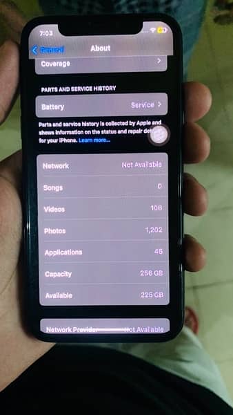 iphone X Black Edition 256GB PTA Approved 8