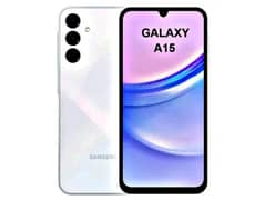 Samsung A 15 white colour 0