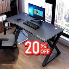 Modern Pc Desk, Gaming Desk for Home, Office, Gaming Roo