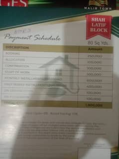 Gfs builder instalment plots Rs 10000/month 0