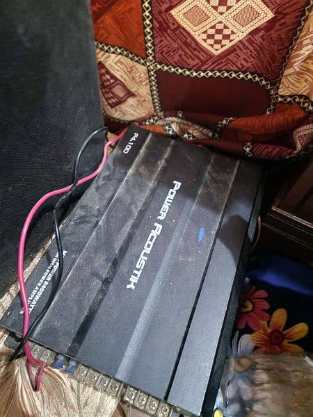 12 inch Sony xplod subwoofer and amplifier 2