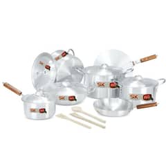 Sk Cookware Plum Gif Set 15 Pcs