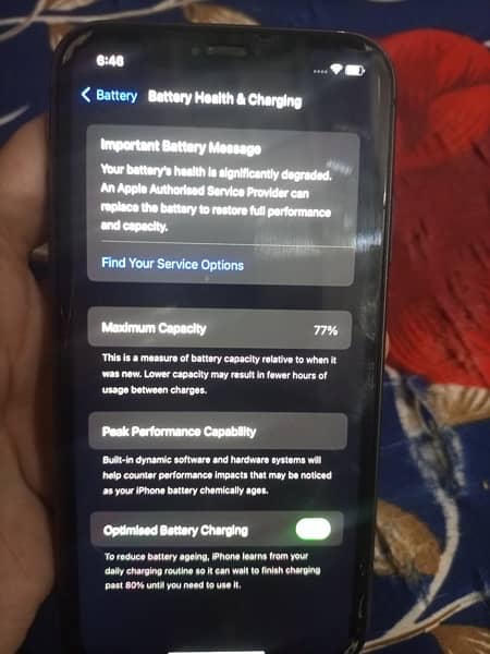 iPhone 11jv best condition 64gb 77%health 4