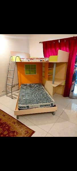 Bunk bed for Kids with 2 mattresses 4