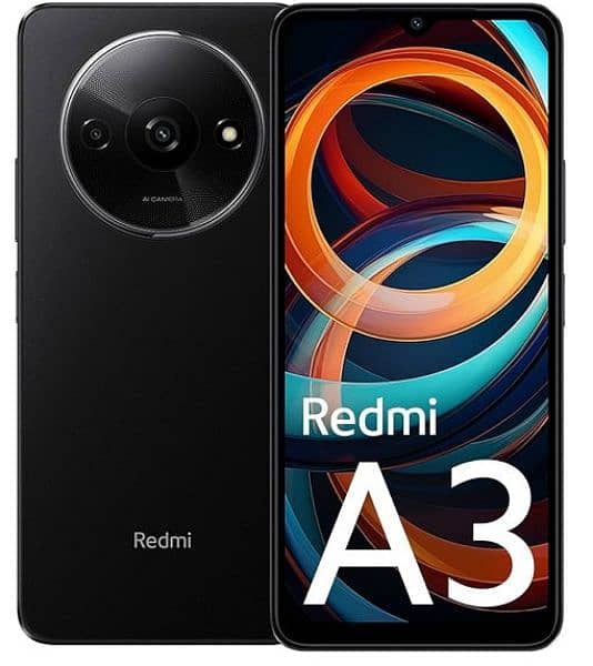 Redmi A3 6.71 inch display 4GB-64GB & 128 ROM 0