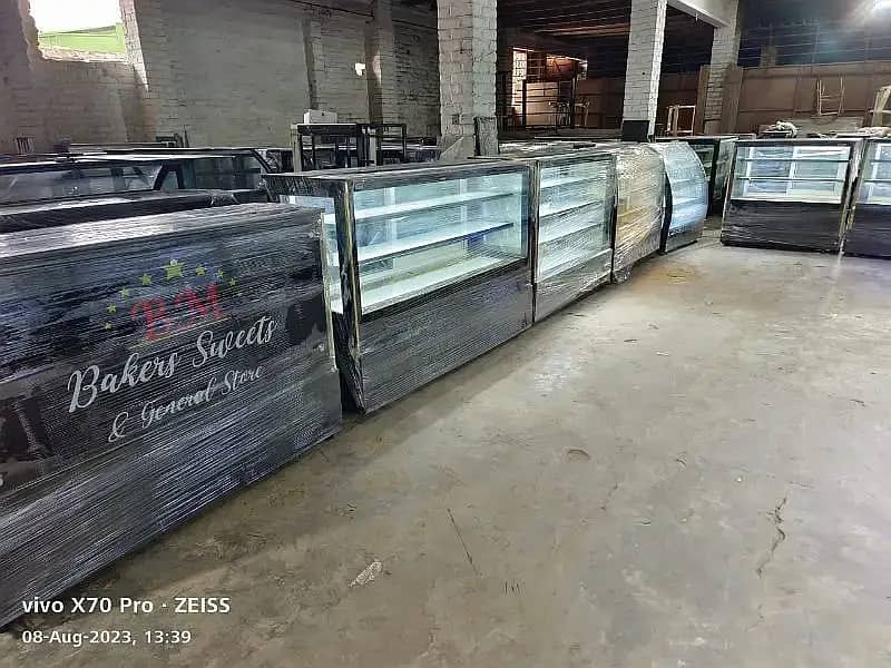 display counter / bakery counter/ cake counter /cake chillar 6