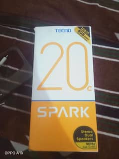 Tecno Spark 20 With Orgnal Box And Charger 0