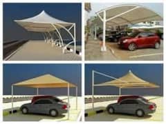 Car Parking shades in Pakistan | Tensile Parking Structure | Car Porch