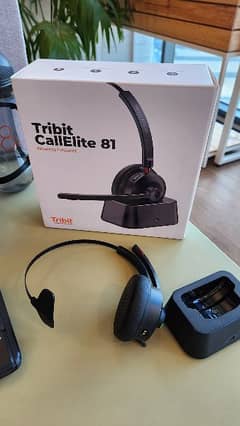 Tribit CallElite 81 Wireless Headset with Microphone 0