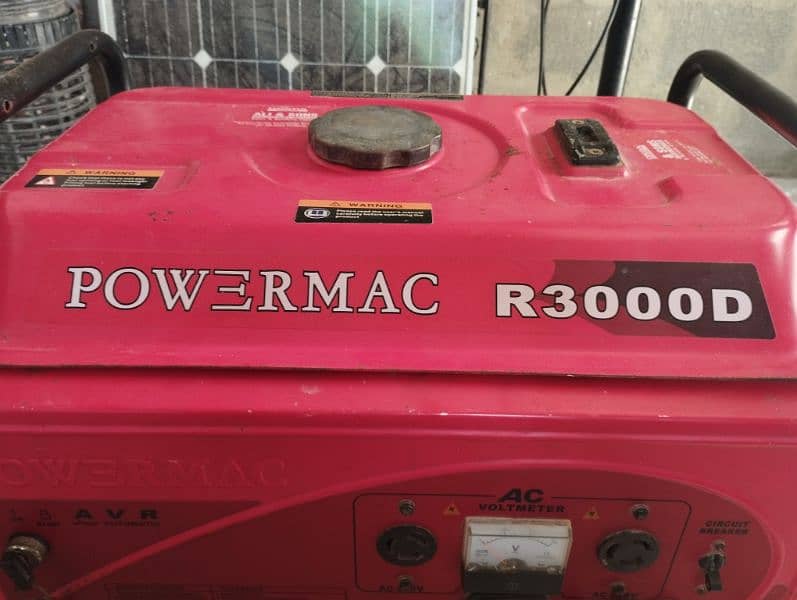 Powermac R3000D Honda Loncin Jasco Generator 0