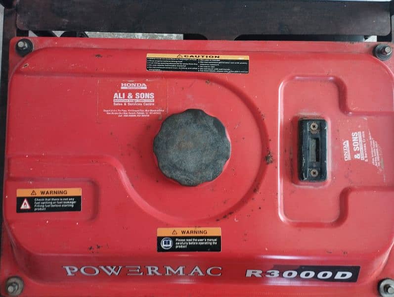 Powermac R3000D Honda Loncin Jasco Generator 1