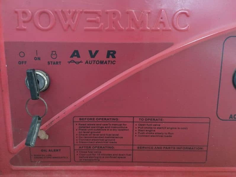 Powermac R3000D Honda Loncin Jasco Generator 4