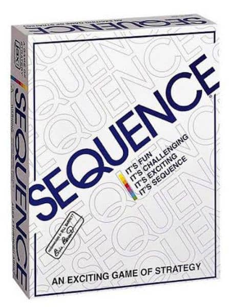 SEQUENCE GAME BOX PACKED NEW (PHONE NO IN NAME) 0