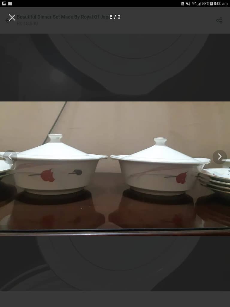 Tea set and half dinner set Made by ROYAL OF JAPAN 10