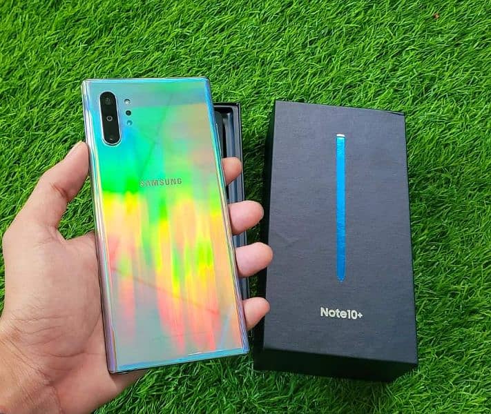 Samsung note 10 plus PTA Approved 03464632014Watsapp 2