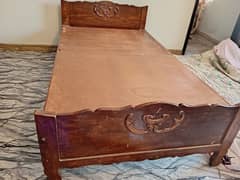 Sheesham wood Single bed