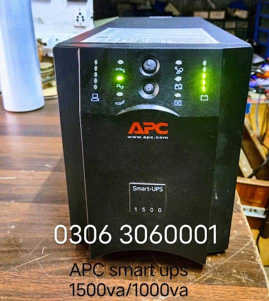 APC SMART UPS 1500va PURE SINE WAVE fresh STOCK 4