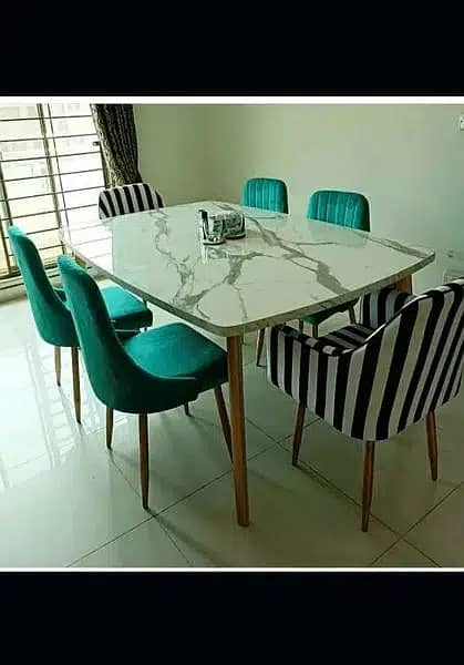 dining table/wooden dining table/dining for sale/6 seater /six seater 13