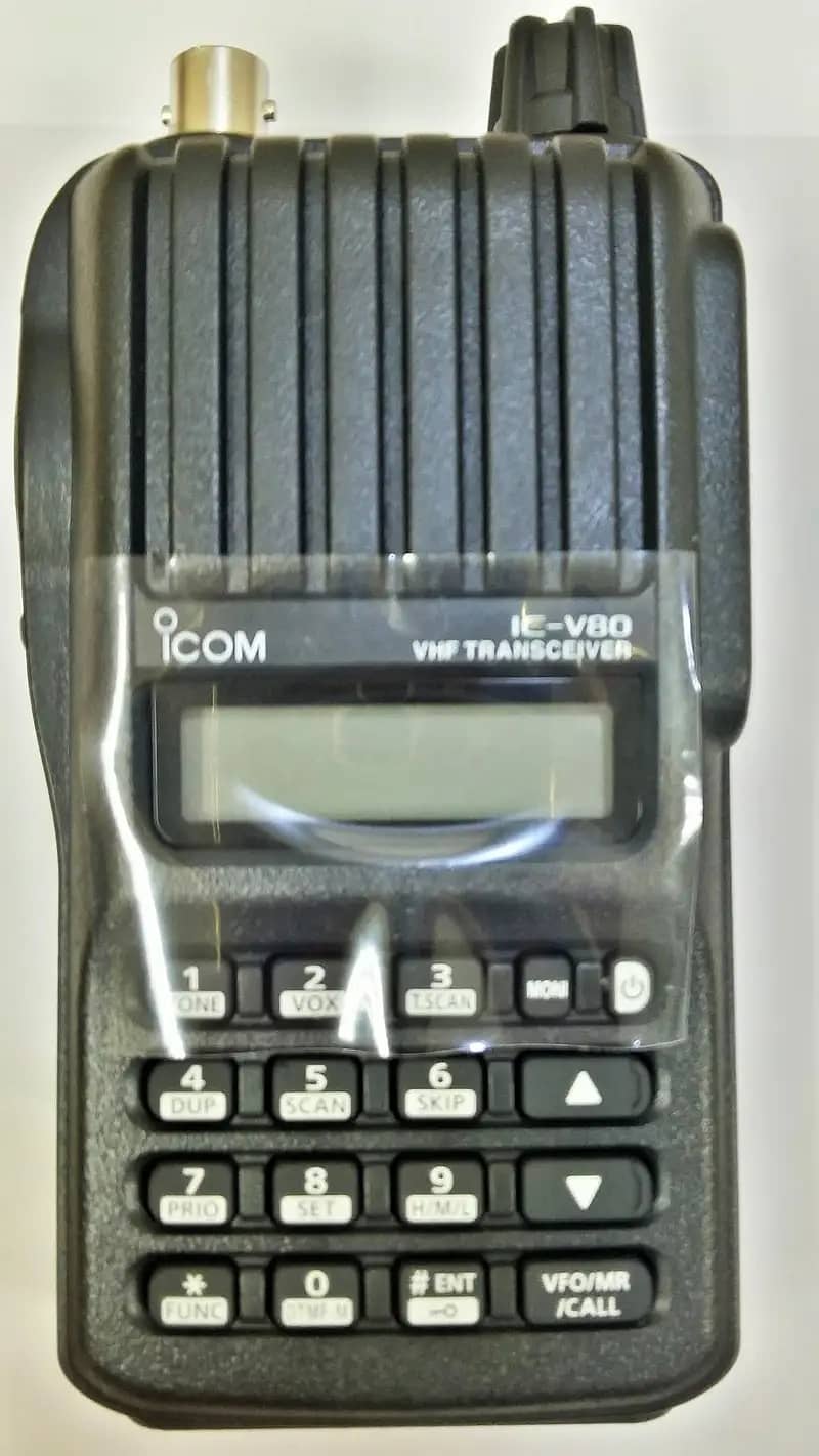 ICOM IC-V80 Two-Way Radio Walkie-Talkie with Complete Box 7