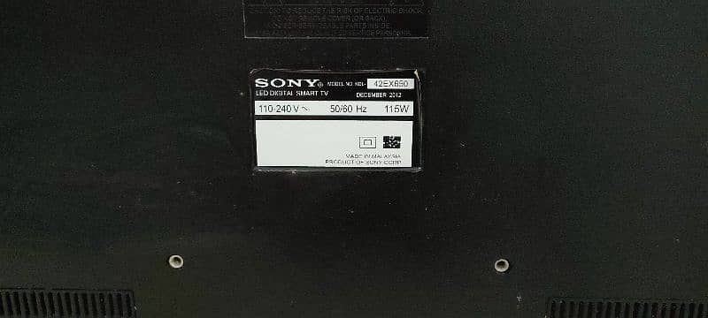 sony smart LED TV 1