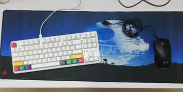 Ajazz keyboard mouse and pad combo 0