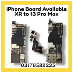 iPhone Boards Available
XR XS Max 11 Pro Max 12 Pro Max 13 Pro Max