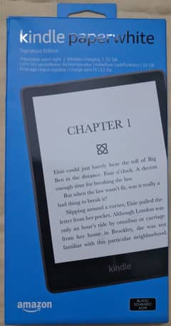 Kindle PaperWhite Signature Edition