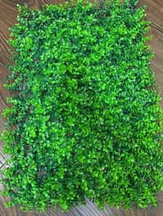 Artificial green leaf box panel, Artificial Grass, Artificial plants