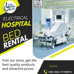 Patient bed/ hospital bed/ medical Bed /ICU bed Electric Bed for rent 0