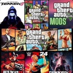 GTA 5•MINECRAFT•WWE 2K24 PC GAMES INSTALATION KRWAYE ALL OVER PAKISTAN 0