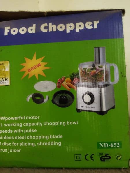 National food chopper 4