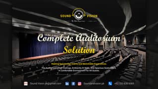 Auditoriums and Arenas Solution