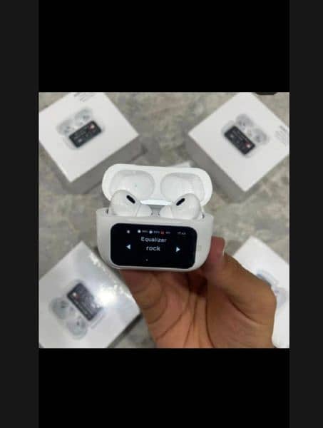 Airpods Pro 2nd Generation With Anc and Enc with touch  Screen Display 1