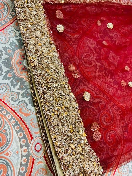 bridal lehenga heavy embroidery kashees style 8