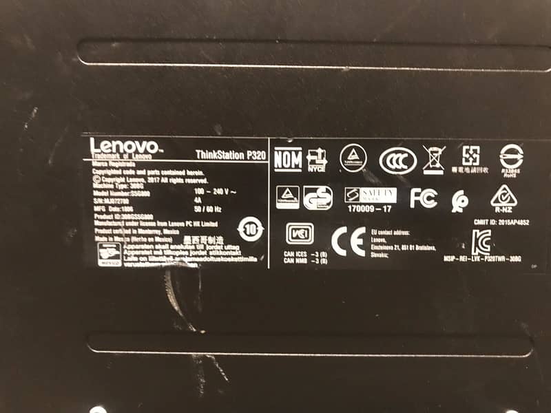 Lenovo intel(R)Xeon(R)CPU E3 -1220vs   500 Gb Hard Disc 8 agh Ram 3