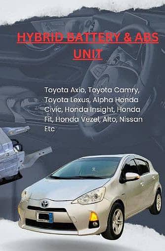 Hybrids batteries, ABS, Aqua, Axio, hybrid battery WITH Warranty 2