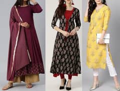 women cloth stitching  50% off for new custamar